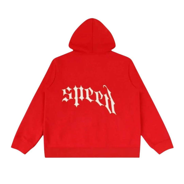 Godspeed OG Logo V2 Sweatsuit Red White by Godspeed - NWAHYPE No.1 for streetwear Hoodies in USA