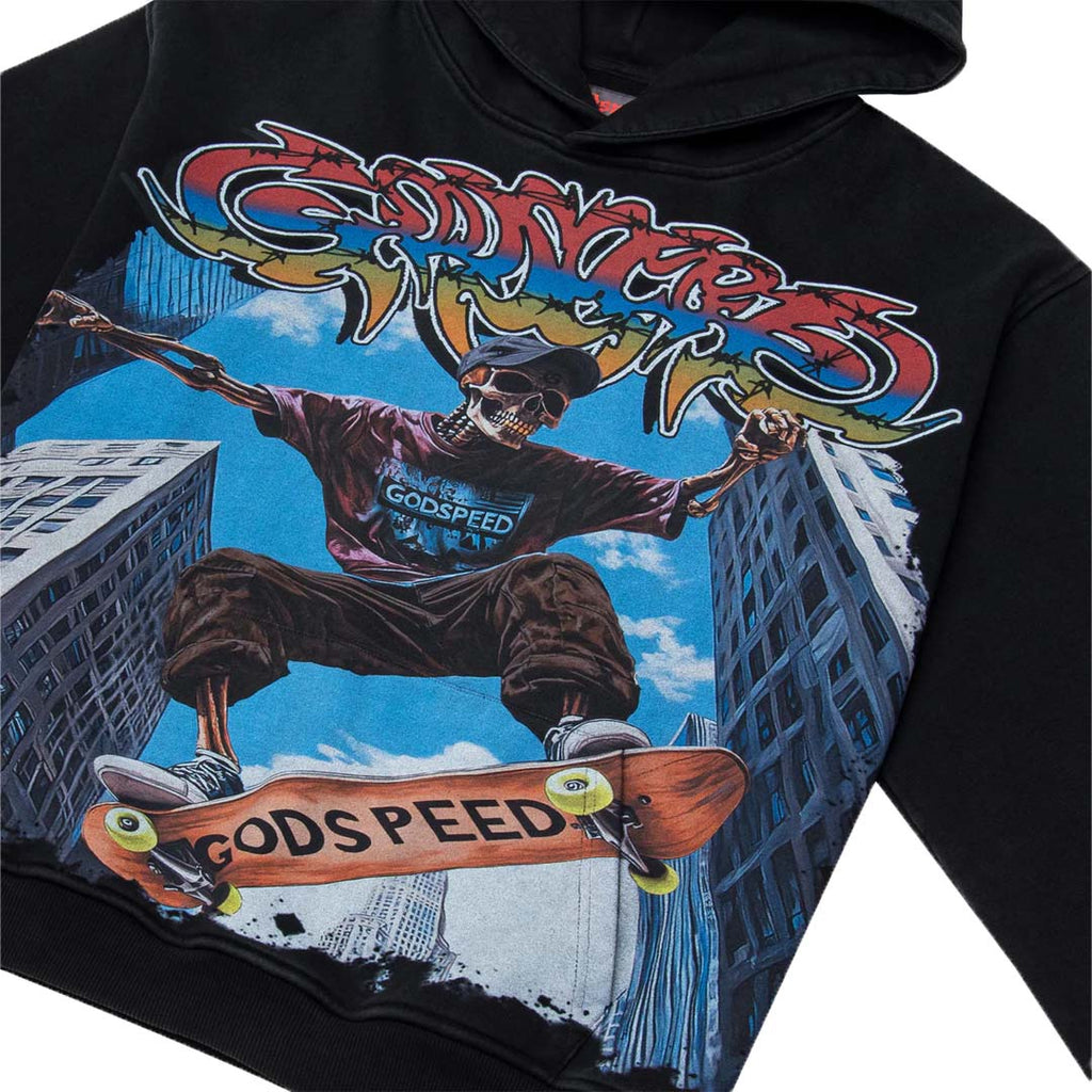 Godspeed Ollie Hoodie Black by Godspeed - NWAHype No.1 for streetwear Hoodies in USA