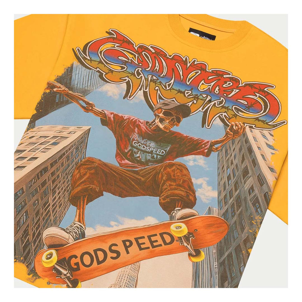 Godspeed Ollie Tee Yellow by Godspeed - NWAHype 1 for streetwear T-Shirts in USA