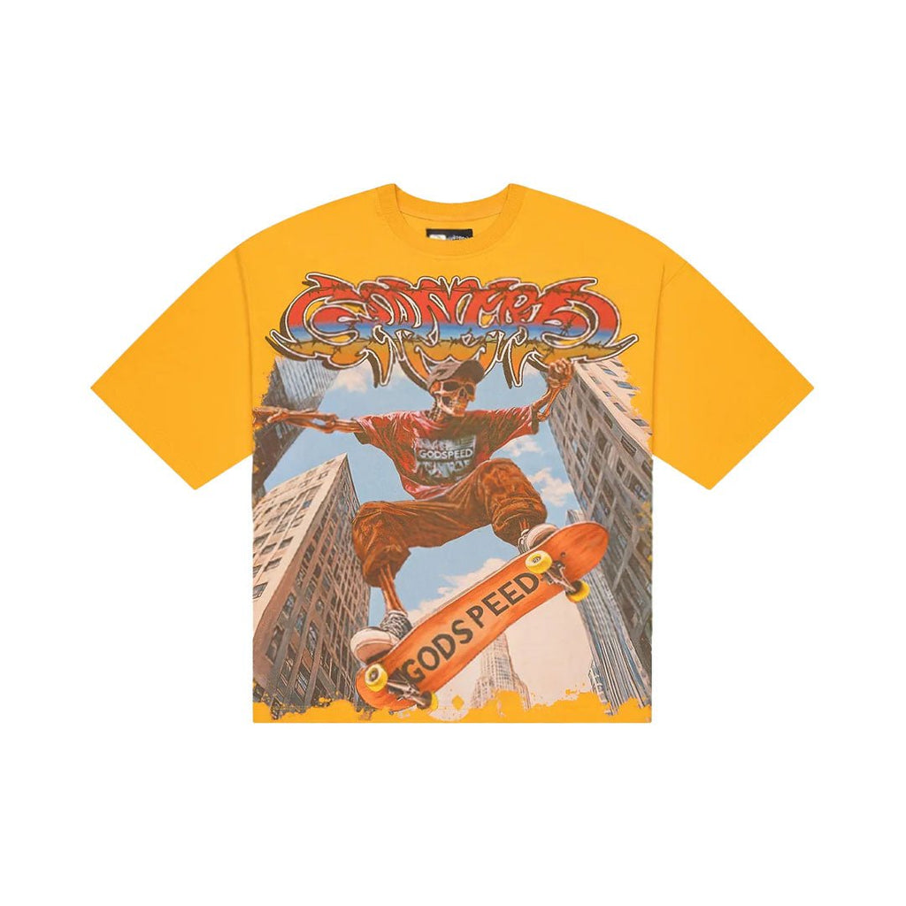 Godspeed Ollie Tee Yellow by Godspeed - NWAHype 1 for streetwear T-Shirts in USA