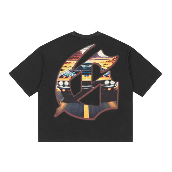 Godspeed On The Run II Tee Black by Godspeed - NWAHYPE No.1 for streetwear T-Shirts in USA