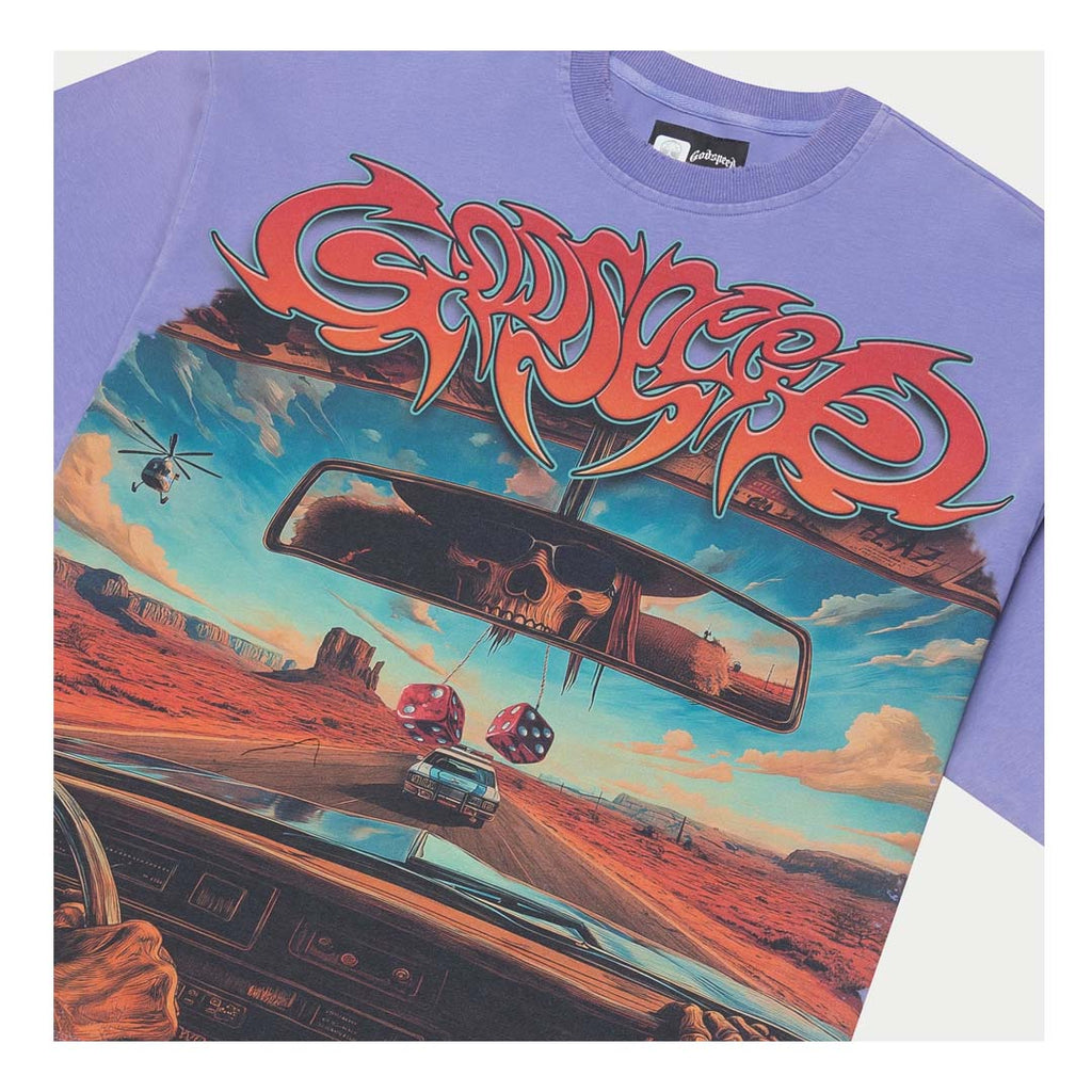 Godspeed On The Run Tee Lavender by Godspeed - NWAHype 1 for streetwear T-Shirts in USA