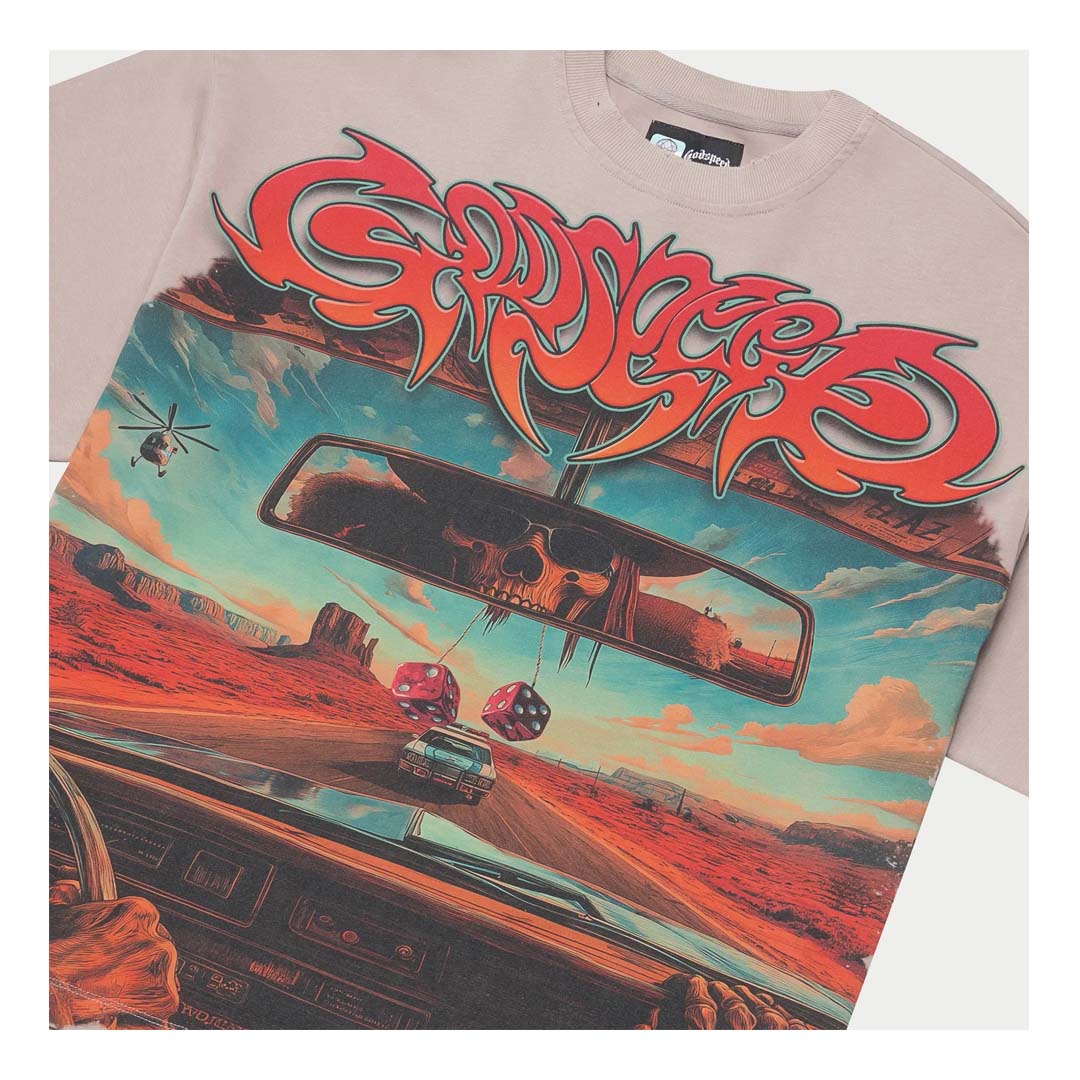Godspeed On The Run Tee Stone Wash by Godspeed - NWAHype 1 for streetwear T-Shirts in USA