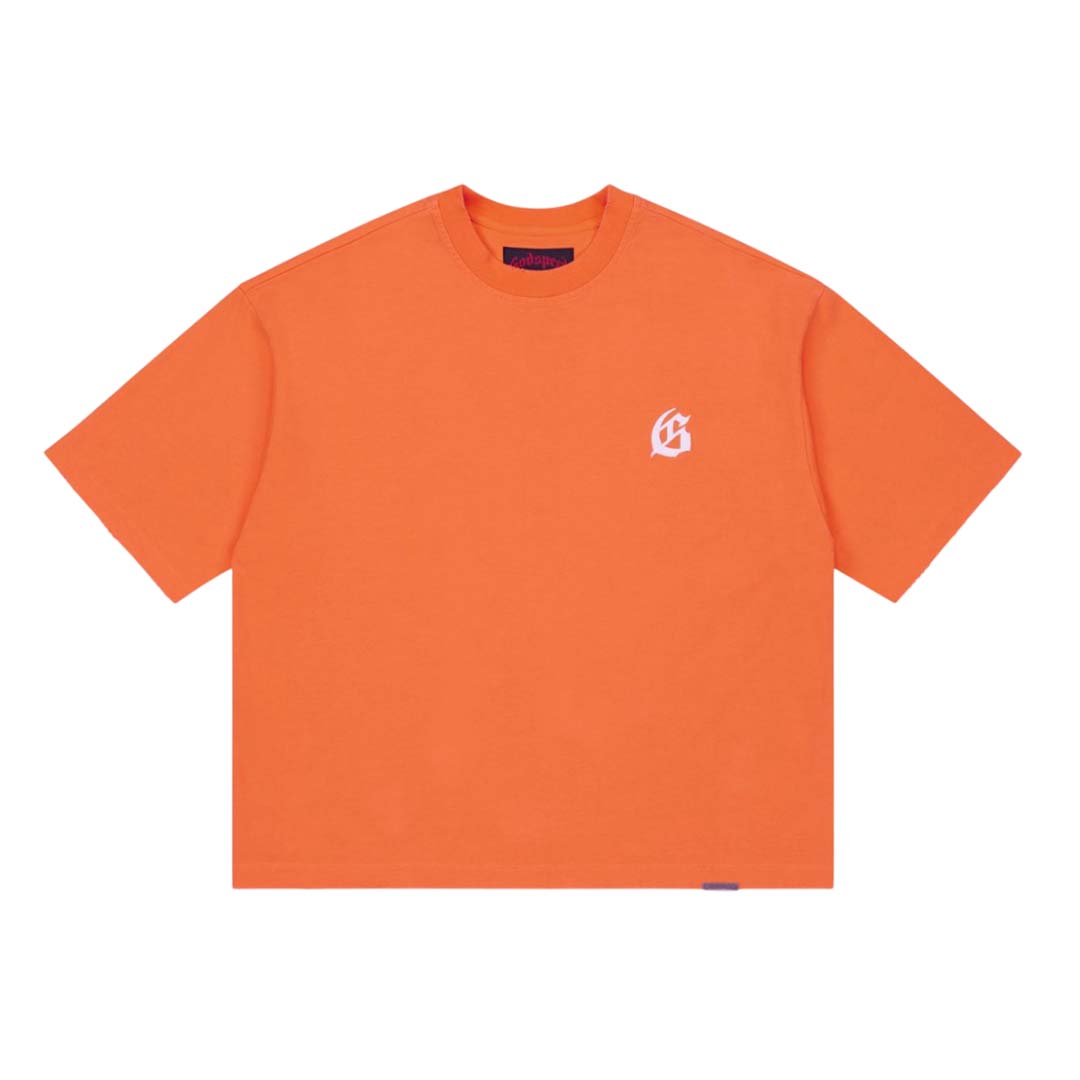 Godspeed Orange G Logo Tee by Godspeed - NWAHYPE No.1 for streetwear T-Shirts in USA