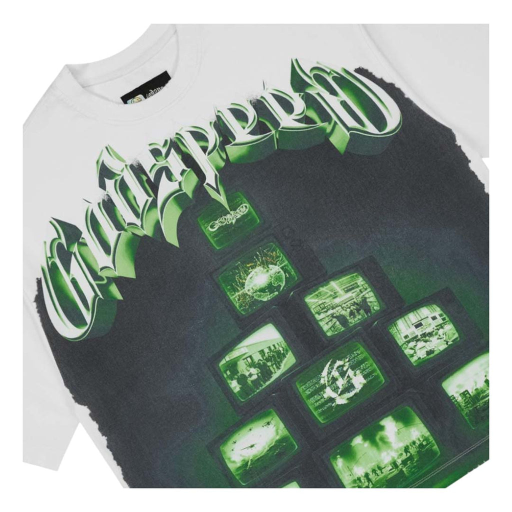 Godspeed Overstimulation Tee White by Godspeed - NWAHYPE No.1 for streetwear T-Shirts in USA