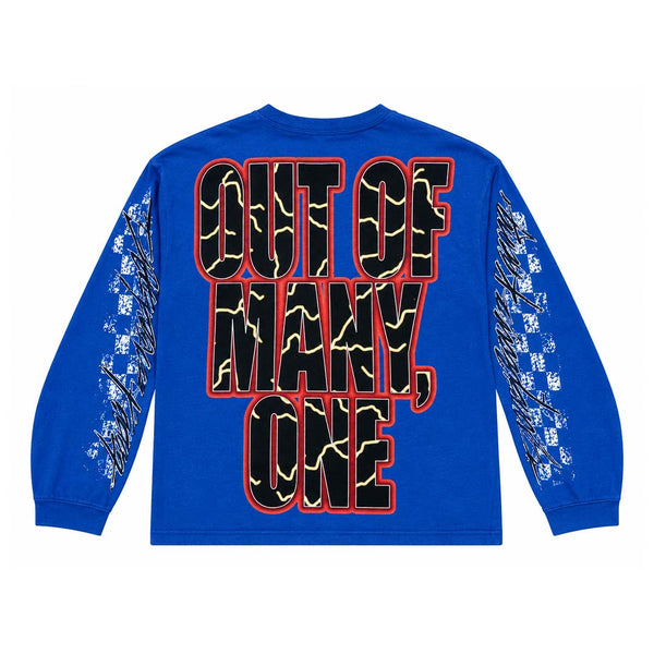 Godspeed Podium Dreams Long Sleeve Tee Blue by Godspeed - NWAHYPE No.1 for streetwear T-Shirts in USA