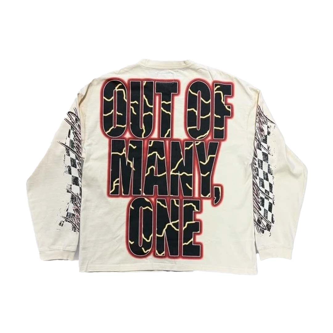 Godspeed Podium Dreams Long Sleeve Tee Bone by Godspeed - NWAHype 1 for streetwear T-Shirts in USA