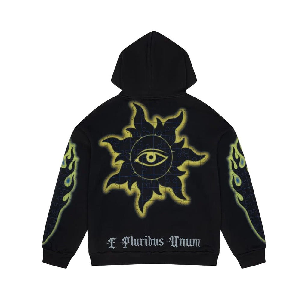 Godspeed Puzzled Black Hoodie by Godspeed - NWAHype No.1 for streetwear Hoodies in USA