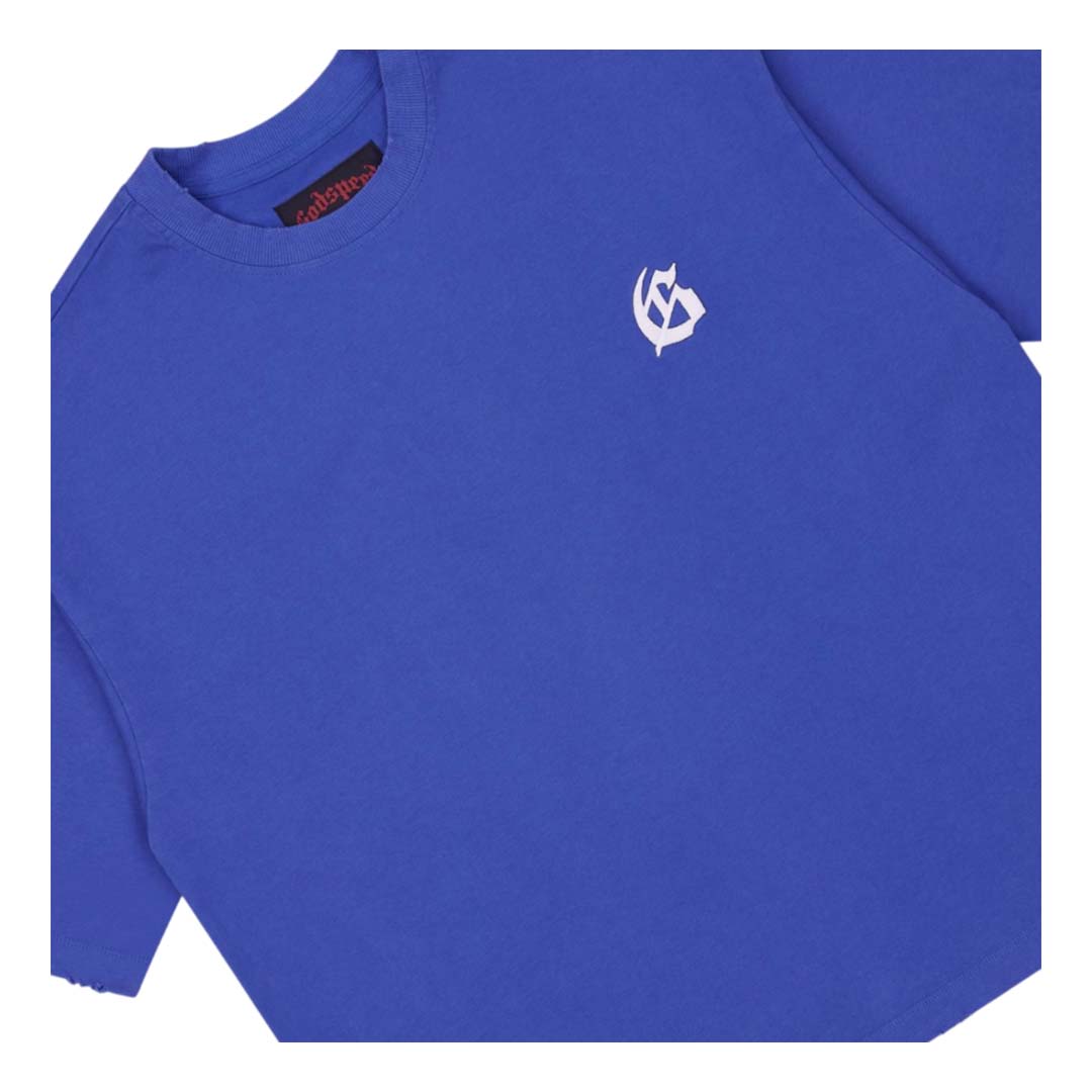 Godspeed Royal Blue G Logo Tee by Godspeed - NWAHYPE No.1 for streetwear T-Shirts in USA
