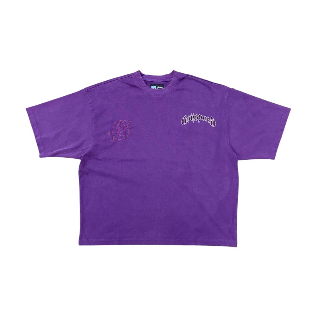 Godspeed Run Club Grape Purple Tee by Godspeed - NWAHype 1 for streetwear T-Shirts in USA