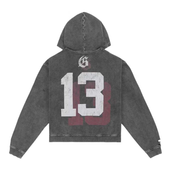 Godspeed Seeing Double Hoodie Grey Wash by Godspeed - NWAHYPE No.1 for streetwear Hoodies in USA