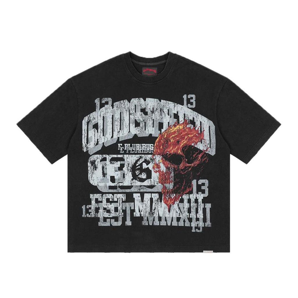 Godspeed Seeing Double Tee Black by Godspeed - NWAHype No.1 for streetwear T-Shirts in USA