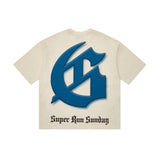Godspeed Showroom Miami Superrun Tee Bone by Godspeed - NWAHype No.1 for streetwear T-Shirts in USA