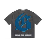 Godspeed Showroom Miami Superrun Tee Grey Wash by Godspeed - NWAHype No.1 for streetwear T-Shirts in USA