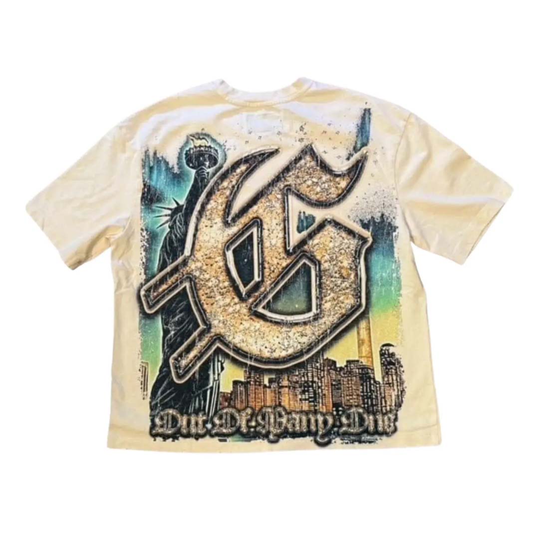 Godspeed Sightseeing Tee Bone by Godspeed - NWAHype No.1 for streetwear T-Shirts in USA
