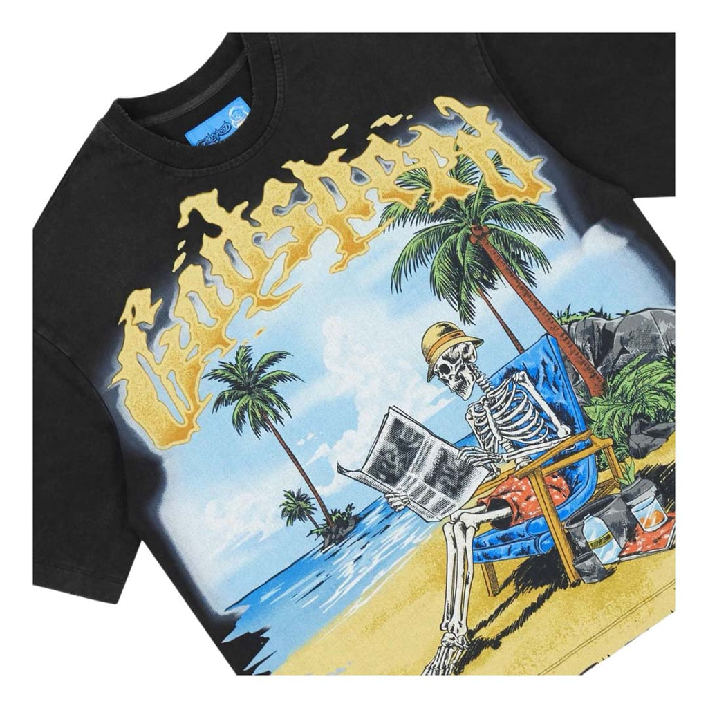 Godspeed Skeleton Beach II Black Tee by Godspeed - NWAHYPE No.1 for streetwear T-Shirts in USA