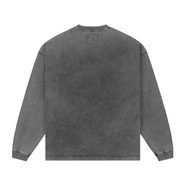 Godspeed Skeleton Beach II NG Long Sleeve Tee Grey Wash by Godspeed - NWAHYPE No.1 for streetwear T-Shirts in USA