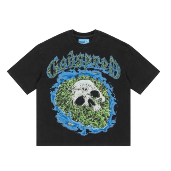 Godspeed Skull Island 2.0 Tee Black by Godspeed - NWAHYPE No.1 for streetwear T-Shirts in USA