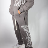Godspeed Stone Grey Sweatsuit Hoodies & Sweatpants Set by Godspeed - NWAHype 1 for streetwear Hoodies in USA