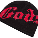 Godspeed Studded Beanie Black Red by Godspeed - NWAHype 1 for streetwear Beanies in USA