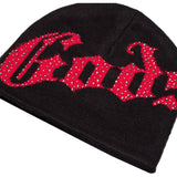 Godspeed Studded Beanie Black Red by Godspeed - NWAHype 1 for streetwear Beanies in USA