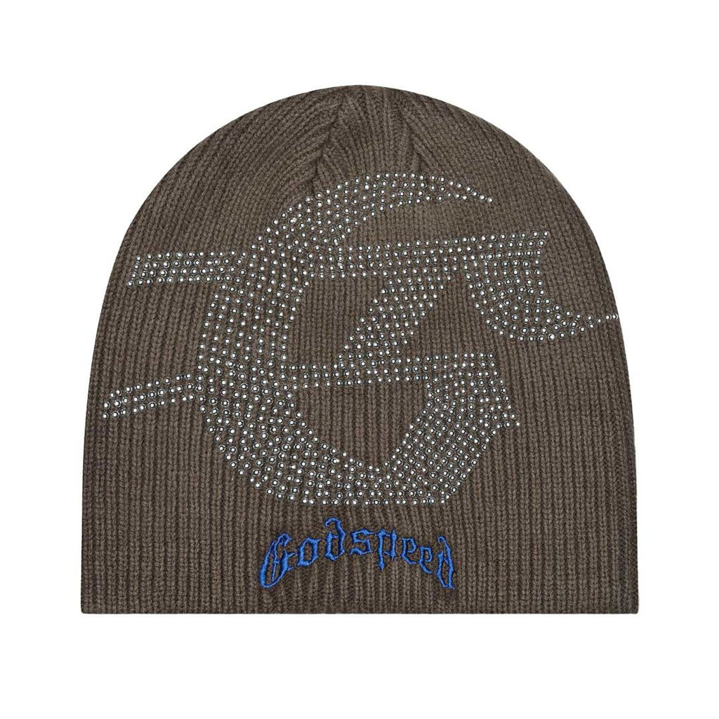 Godspeed Studded Beanie Olive/Blue by Godspeed - NWAHype 1 for streetwear Beanies in USA