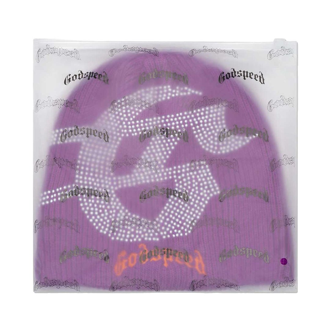 Godspeed Studded Beanie Purple by Godspeed - NWAHype 1 for streetwear Beanies in USA