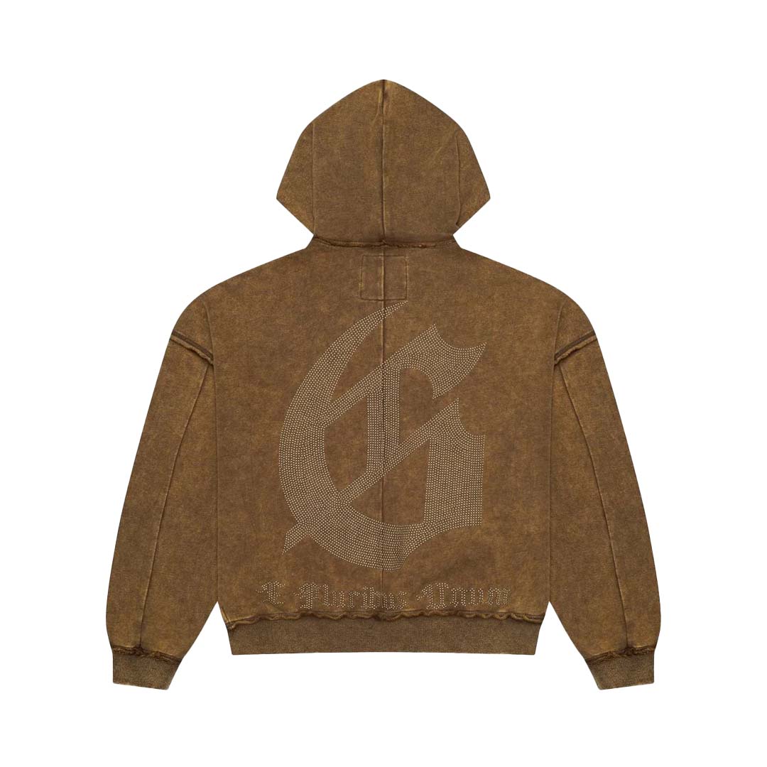 Godspeed Studded OG Logo Zip Up Hoodie Brolive by Godspeed - NWAHype 1 for streetwear Hoodies in USA