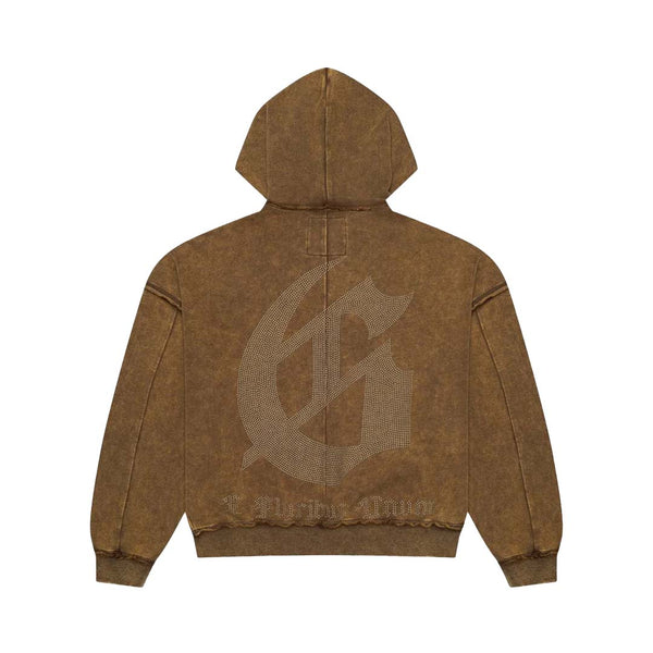 Godspeed Studded OG Logo Zip Up Hoodie Brolive by Godspeed - NWAHype 1 for streetwear Hoodies in USA