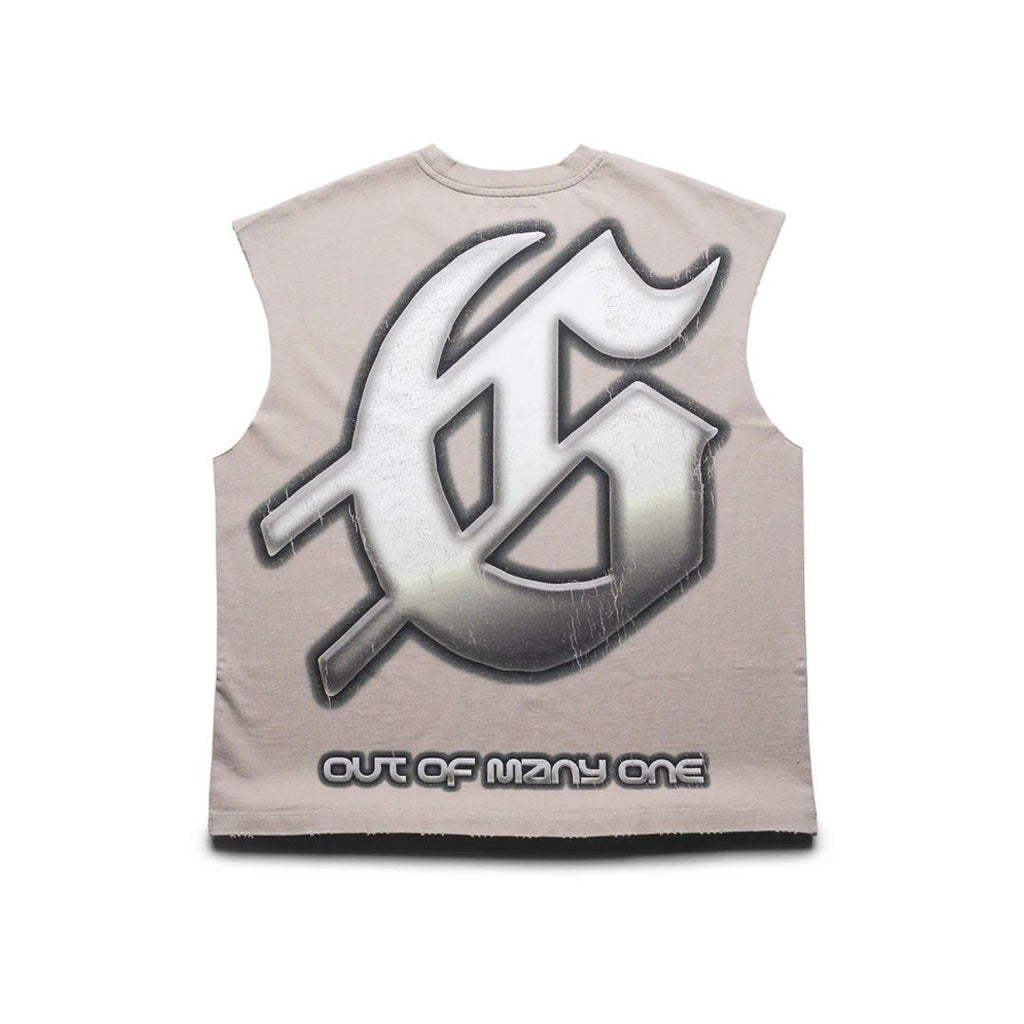Godspeed Sunken Liberty 2 Sleeveless Slate Grey by Godspeed - NWAHype 1 for streetwear T-Shirts in USA