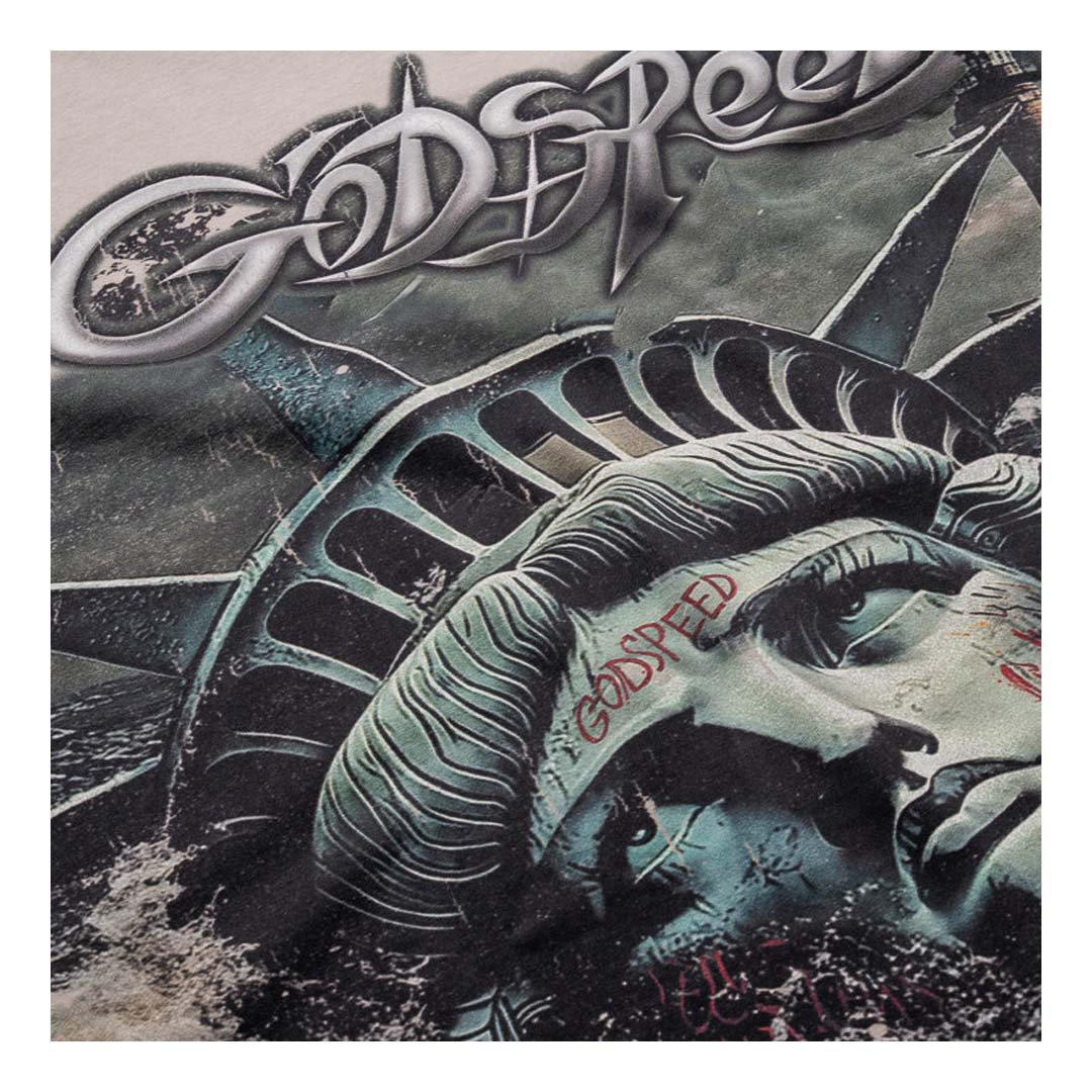 Godspeed Sunken Liberty 2 Sleeveless Slate Grey by Godspeed - NWAHype 1 for streetwear T-Shirts in USA