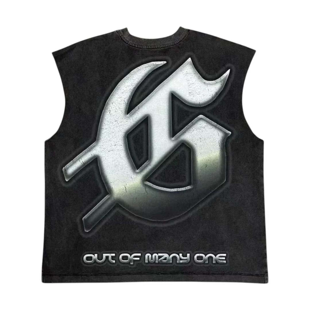 Godspeed Sunken Liberty Sleeveless Tee Black by Godspeed - NWAHYPE No.1 for streetwear T-Shirts in USA