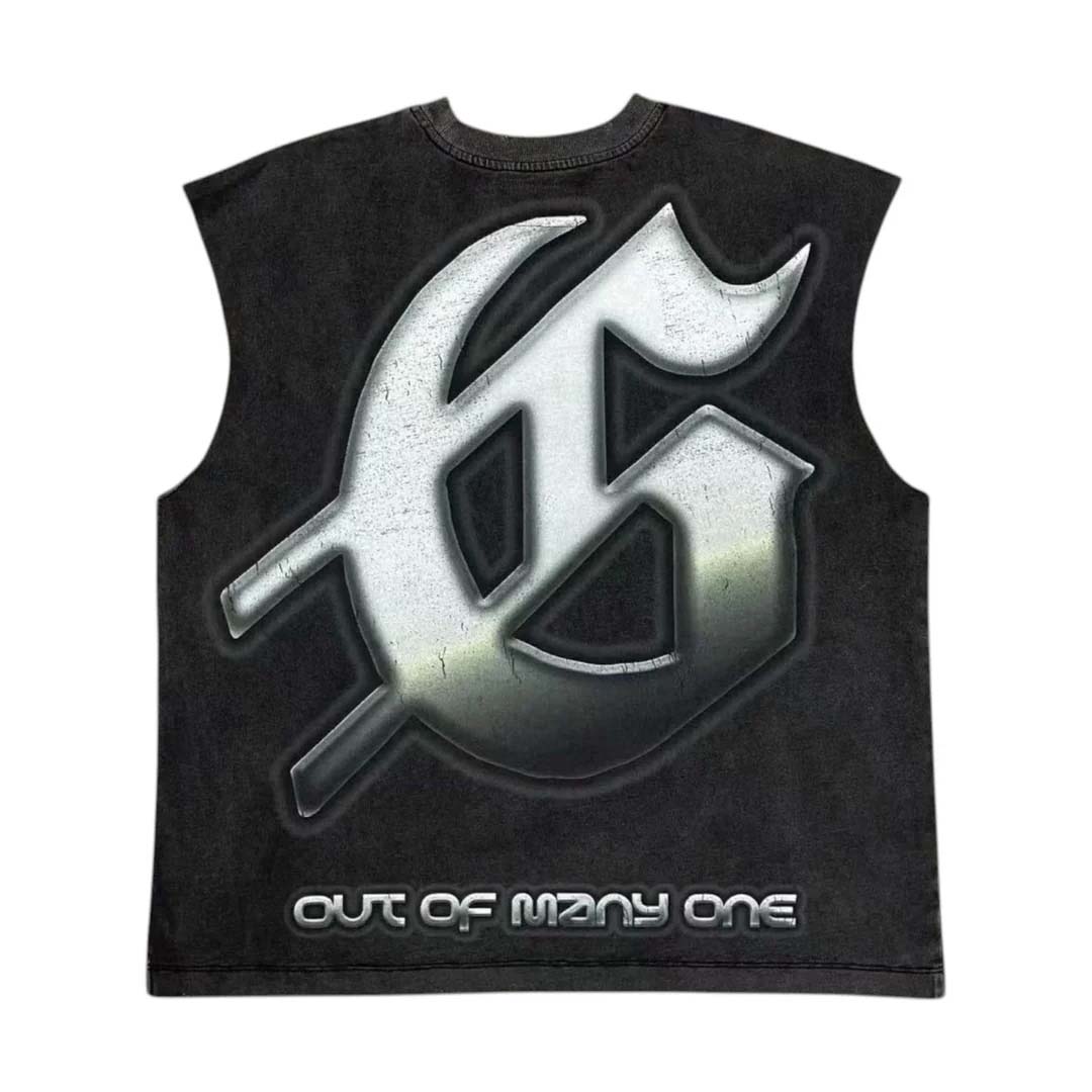 Godspeed Sunken Liberty Sleeveless Tee Black by Godspeed - NWAHYPE No.1 for streetwear T-Shirts in USA