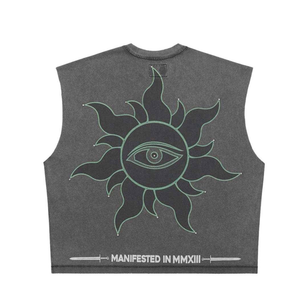 Godspeed Sunken Liberty Sleeveless Tee Grey by Godspeed - NWAHYPE No.1 for streetwear T-Shirts in USA