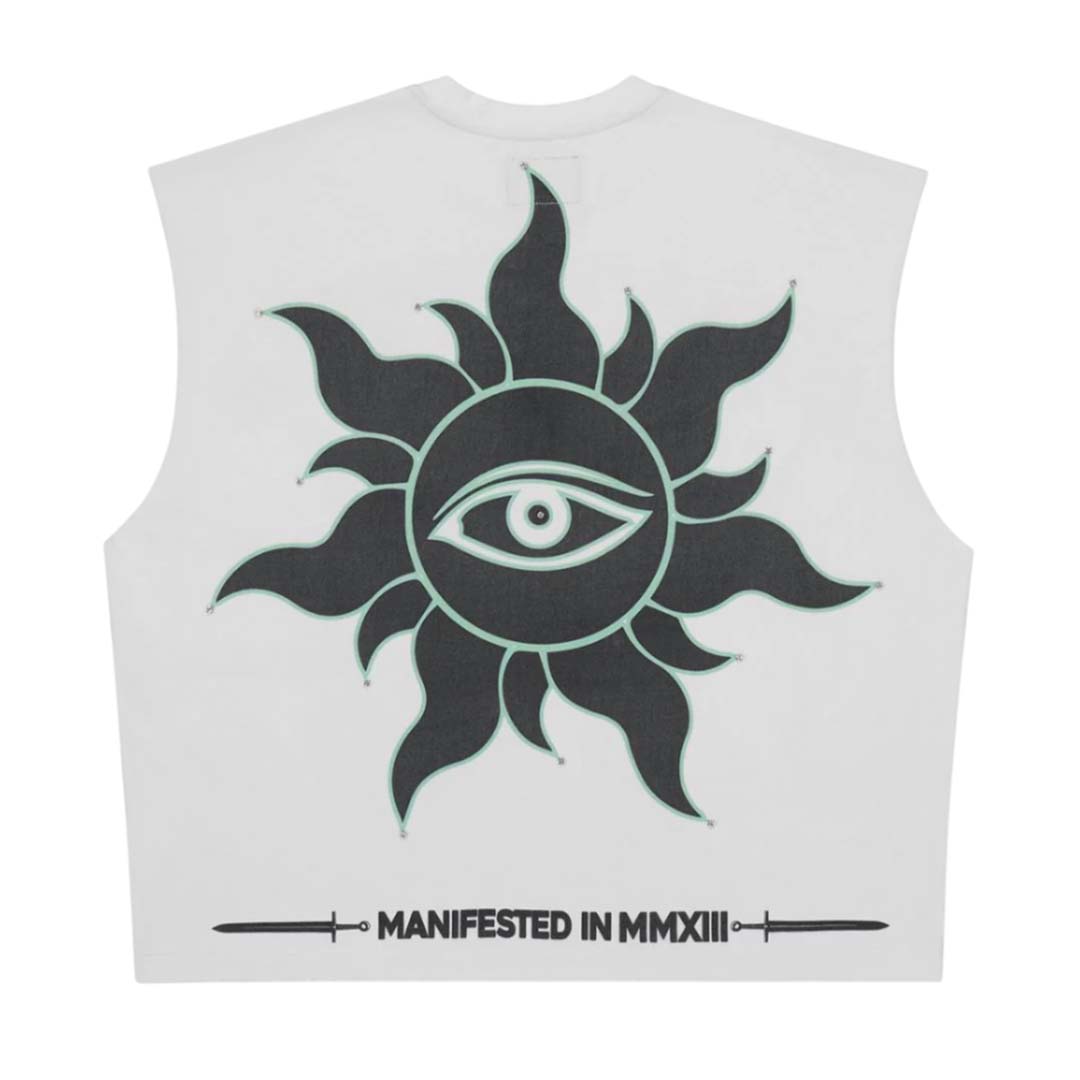 Godspeed Sunken Liberty Sleeveless Tee White by Godspeed - NWAHYPE No.1 for streetwear T-Shirts in USA
