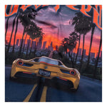 Godspeed Sunset BLVD Tee Black by Godspeed - NWAHype 1 for streetwear T-Shirts in USA