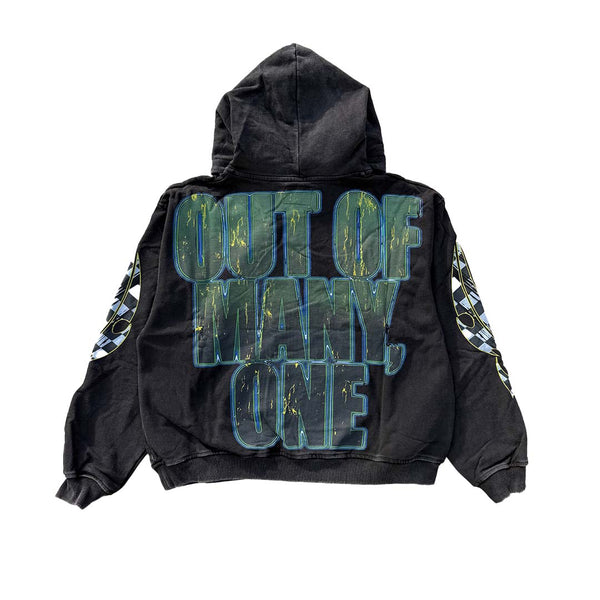 Godspeed Sunset Drift Hoodie Black Wash by Godspeed - NWAHype 1 for streetwear Hoodies in USA