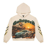Godspeed Sunset Drift Hoodie Bone by Godspeed - NWAHype 1 for streetwear Hoodies in USA
