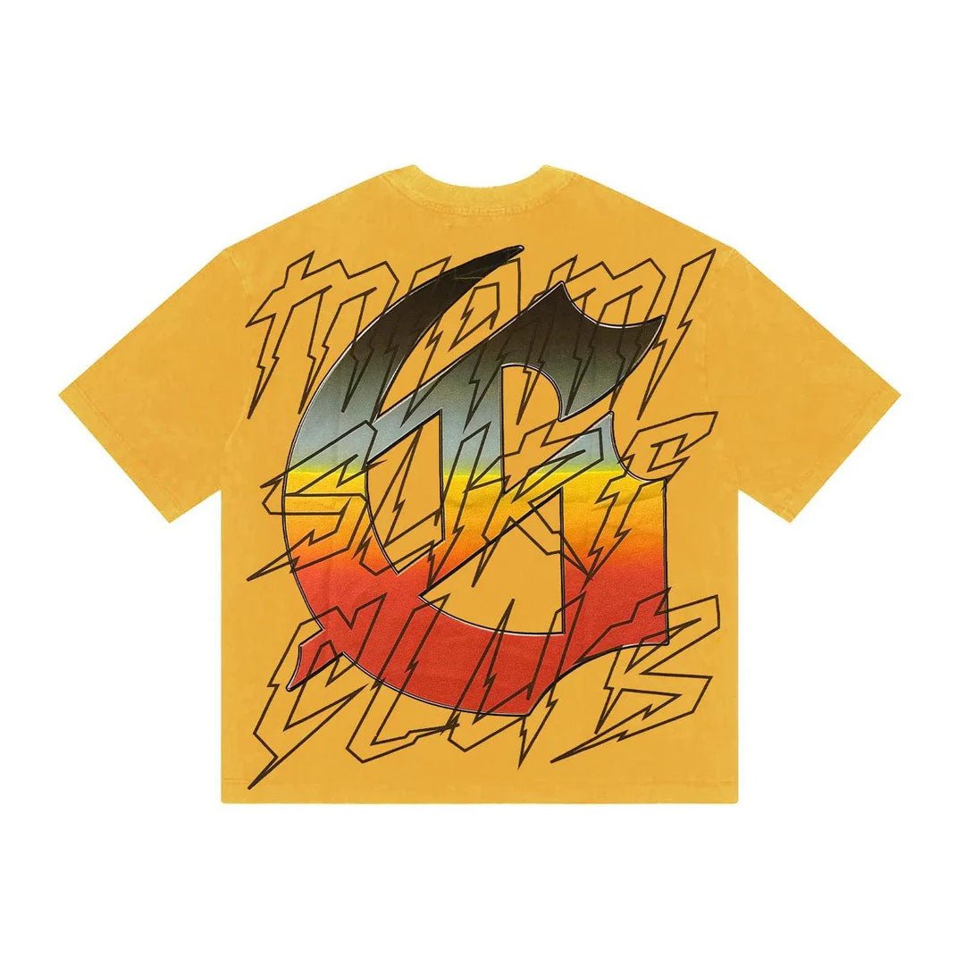Godspeed Surf Club Miami Exclusive Tee Yellow by Godspeed - NWAHype 1 for streetwear T-Shirts in USA