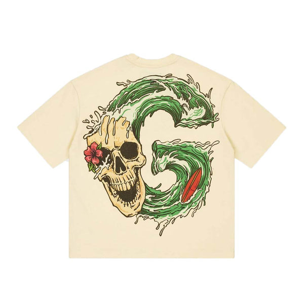 Godspeed Surfs Up Bone Tee by Godspeed - NWAHYPE No.1 for streetwear T-Shirts in USA