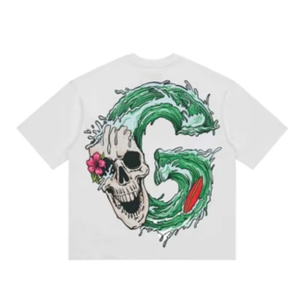 Godspeed Surfs Up Tee White by Godspeed - NWAHYPE No.1 for streetwear T-Shirts in USA