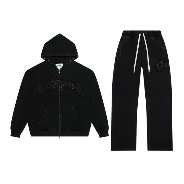 Godspeed Symmetric Studded Set 'Black' by Godspeed - NWAHYPE No.1 for streetwear Hoodies in USA