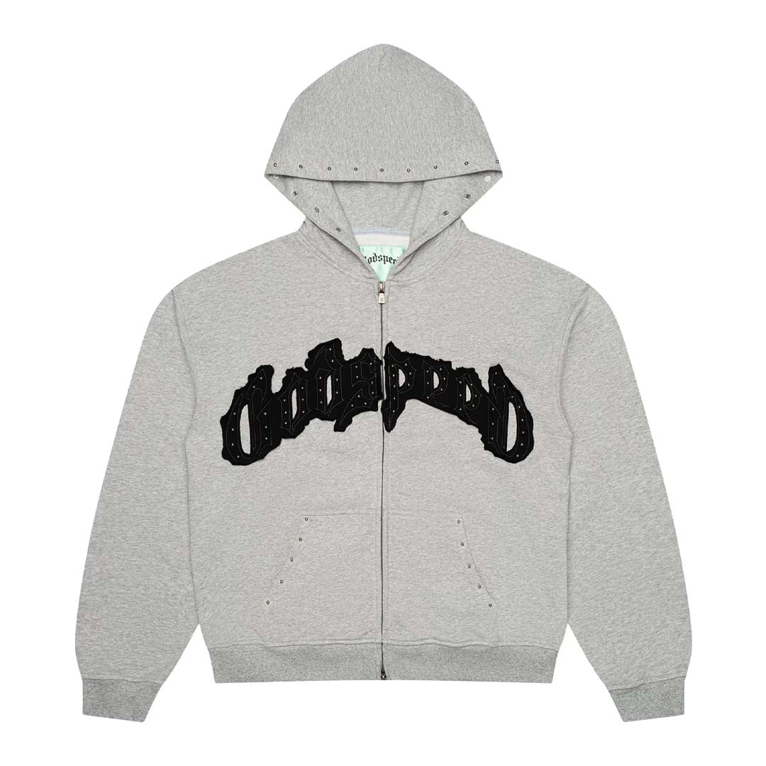 Godspeed Symmetric Studded Set 'Grey/Black' by Godspeed - NWAHype 1 for streetwear Hoodies in USA