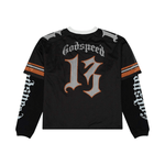 Godspeed TD Layered Jersey Black Orange by Godspeed - NWAHype No.1 for streetwear T-Shirts in USA