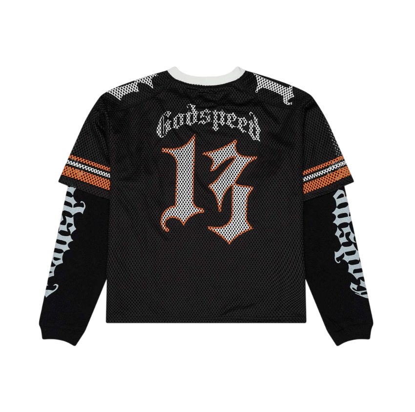 Godspeed TD Layered Jersey Black Orange by Godspeed - NWAHype No.1 for streetwear T-Shirts in USA