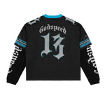 Godspeed TD Layered Jersey Long Sleeve Black Blue White by Godspeed - NWAHype No.1 for streetwear T-Shirts in USA
