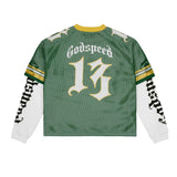 Godspeed TD Layered Jersey Long Sleeve Green Yellow White by Godspeed - NWAHype No.1 for streetwear T-Shirts in USA