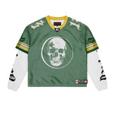 Godspeed TD Layered Jersey Long Sleeve Green Yellow White by Godspeed - NWAHype No.1 for streetwear T-Shirts in USA