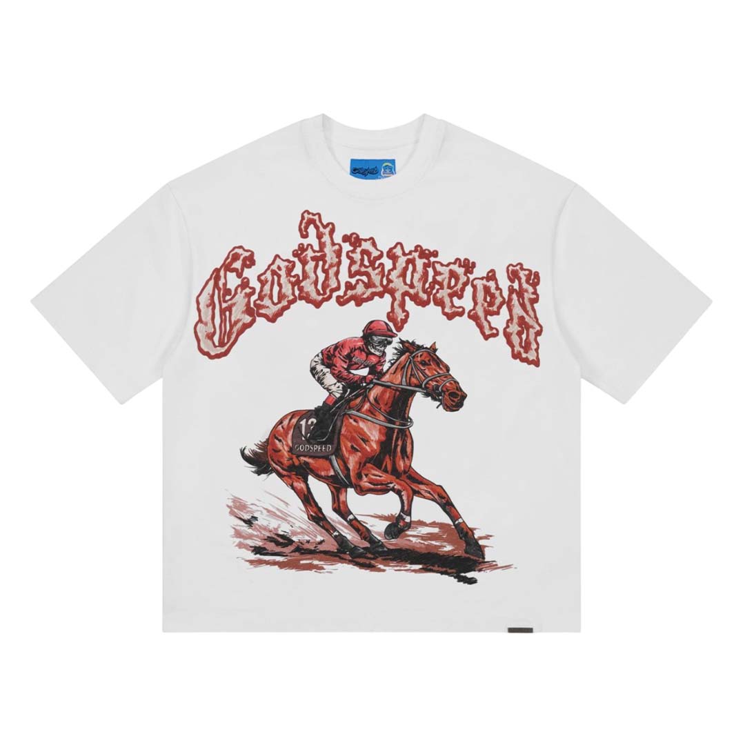 Godspeed Thoroughbred 2.0 Tee Snow White by Godspeed - NWAHYPE No.1 for streetwear T-Shirts in USA
