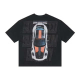 Godspeed Track Mode Miami Superrun Black Tee by Godspeed - NWAHype No.1 for streetwear T-Shirts in USA